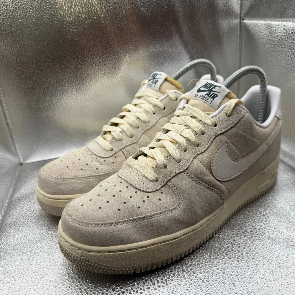 Size 9 Nike Air Force 1 Low '07 Light‎ Orewood Mens Athletic Sneakers FQ8077-104
